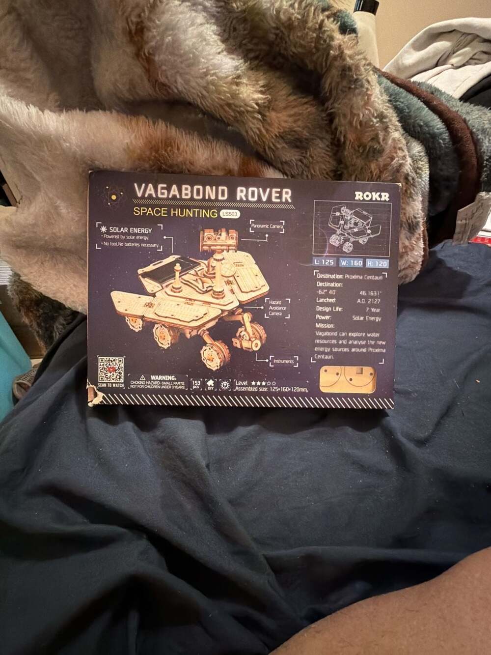 ROKR LS503 Vagabond Rover Space Hunting 3D Wooden Puzzle Kit